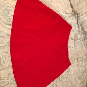 Red skirt